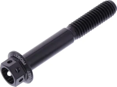 Produktbild von Schraube JMP 6 Kant  Bolt M6x1,00mm 40mm Aluminium Racing schwarz