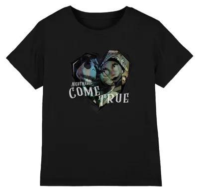 Produktbild von Disney The Nightmare Before Christmas Nightmares Come True Kinder T-Shirt, Schwarz, 7–8 J