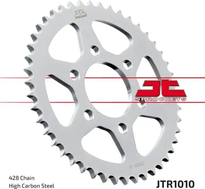 Immagine prodotto di Ingranaggio Posteriore Jt 4729 46 Keeway Rkf 125 '18-'23, Rkr 125 '18-'20 (472946Jt) (Catena 428) (Oem: 60002M500001)