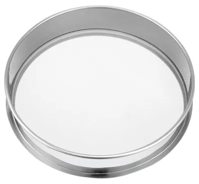 Image de Passoire de 25 cm - Acier inoxydable - Maille fine - Empilable - Durable - Adaptée aux herbes et aux poudres - Tamis