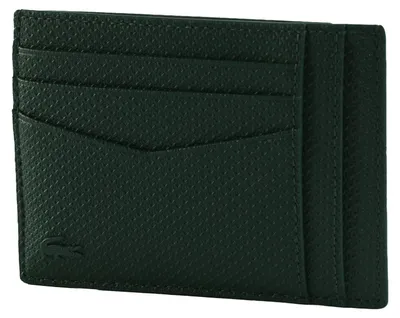Immagine prodotto di LACOSTE Pelle portacarte CC Holder Varech verde scuro