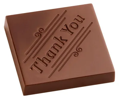 Produktbild von Schokoladen Form - Keks Thank you