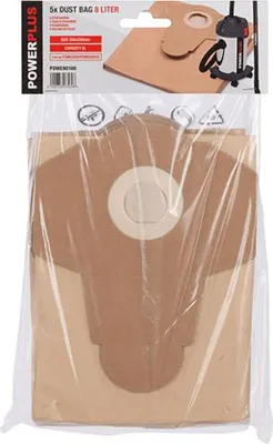 Produktbild von Powerplus Pow0350/powe60015 5 Pzs/powe60015 Vakuumbeutel Beige  Beige One Size