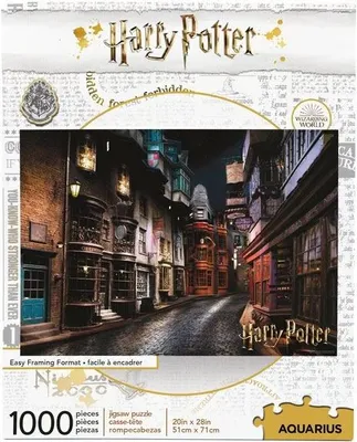 Immagine prodotto di Puzzle 1000 elementów Diagon Alley - Harry Potter, oficjalna licencja