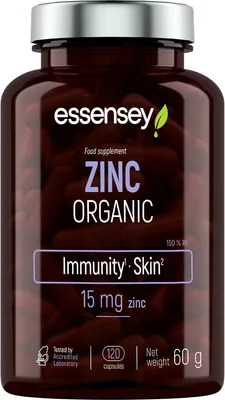 Obrázek produktu pro Essensey ZINC ORGANIC 15mg 120 kapsl