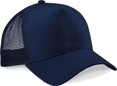 Image de Beechfield B640 | Snapback Trucker Cap / Casquette / Bonnet / Chapeau - Couleur : French Navy/French Navy - Taille : One Size