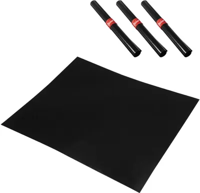 Produktbild von Steuber 3er Set Dauer Backfolien 0,2 mm extra stark, 40 x 30 cm, antihaftbeschichtet, wiederverwendbar