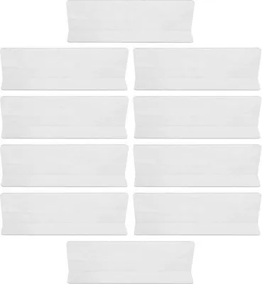 Produktbild von Famanu Trennwände - transparente Regaltrenner für Kleidung - verstellbare Regale