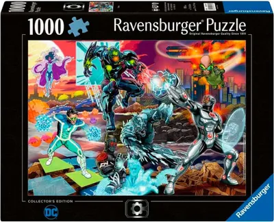 Immagine prodotto di Puzzle 1000 elementów DC Comics Cyborg - Technologia Softclick