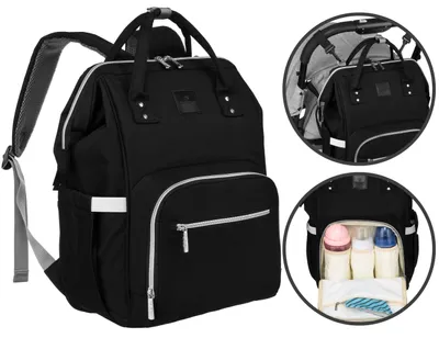 Produktbild von PTN MB1-5961 Schwarzer Rucksack