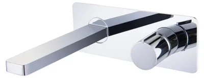 Produktbild von Unterputz Badarmatur 9908C - Messing - inkl. Unterputz-Grundkörper - Chrom