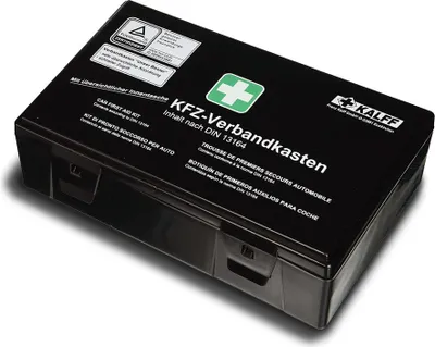 Produktbild von Erste-Hilfe-Kit für Auto Zugelassen DIN 13164