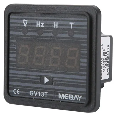 Productafbeelding van Digitale Ampèremeter en Voltmeter Multifunctioneel voor Generatorspanning en Frequentie Meting AC220V/380V