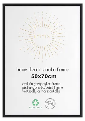 Obrázok produktu pre Omgoods – Moderné fotorámiky 50 x 70 cm z hliníka