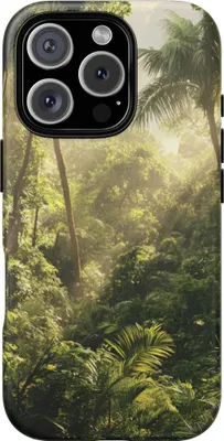Produktbild von Tropischer Wald – Handyhülle Kompatibel mit iPhone 16 Pro