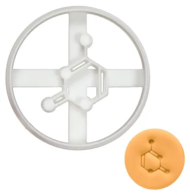 Image de Emporte-pièce cytosine - Moule pour pâtisseries - 1 pièce