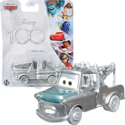 Immagine prodotto di Veicoli Cars | Edizione Disney 100° Anniversario | Cast 1:55 Cars | Mattel Cricchetto Gancio Cricchetto