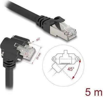 Image de Câble réseau Delock - RJ-45 (M) vers RJ-45 (M)