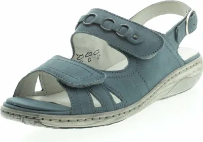 Produktbild von Waldläufer 210004 191 263 Damen Komfort Sandale Gerda Blau, Blau, Gr. 21/2