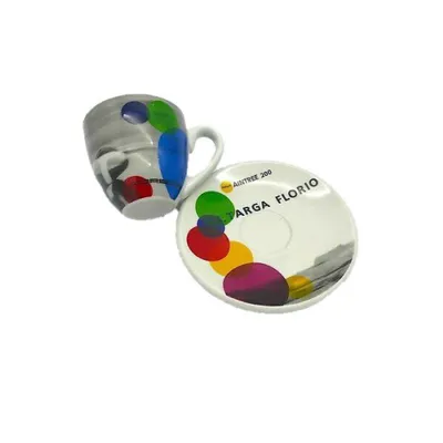 Produktbild von Porsche Espressotasse Targa Florio 550 Espresso Cup, Espressotasse mit Untertasse Limited, aus Porzellan, Sammeltasse, Tasse, Espresso, Automarke