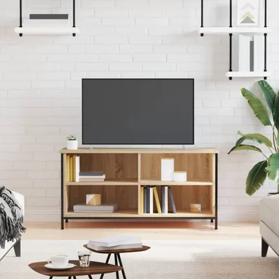Imagen del producto de Maison Exclusive - Mueble de televisión Sonoma, roble, 100x40x50 cm, material de madera