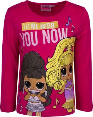 Produktbild von L.O.L. Surprise! T-Shirt -"Let me hear you now" langärmlig, pink 110