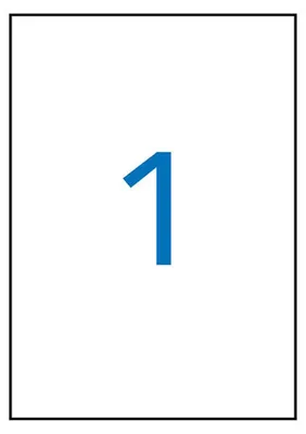 Imagen del producto de APLI 11838, Gelb, 21 cm, 29,7 cm