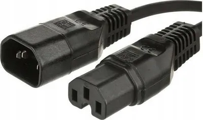 Produktbild von Microconnect PE011410, 1 m, C14-Koppler, C15-Koppler, 250 V, 10 A
