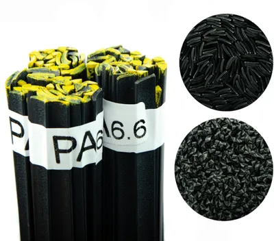 Immagine prodotto di Rosfix PA 6.6 - Filo per Saldatura in Plastica Nera 100 g | Fili da 42 cm, Striscia da 8 mm, Triangolo da 3,5 mm | Per Radiatori