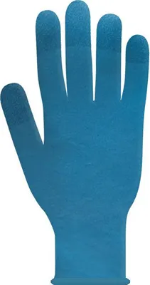 Produktbild von Ajsia SOFT Einweghandschuhe Blau Nitrilschaum