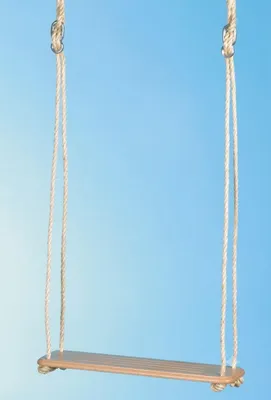 Image de Balançoire en bois droite 48x15cm