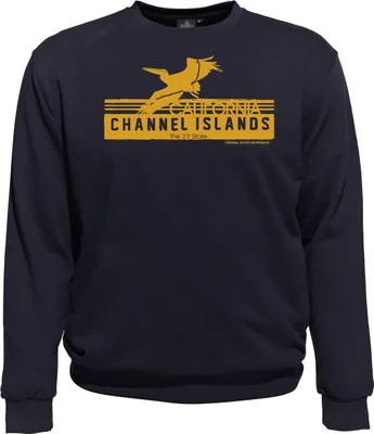 Produktbild von Übergrößen Sweatshirt AHORN SPORTSWEAR Channel Island orange Navy 8XL