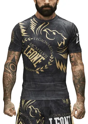 Produktbild von Kompressions-Trikot für Herren Leone Legionarius-Schwarz/Gold-L