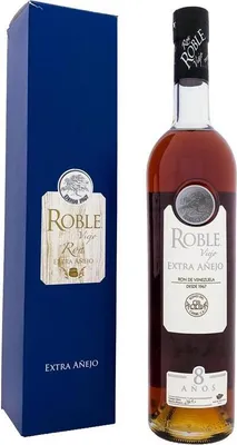 Produktbild von Ron Roble Extra Anejo 8 Years + Box 700ml 40% Vol.