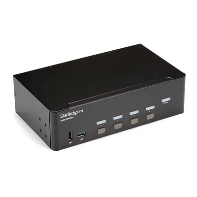Zdjęcie produktu dla StarTech.com SV431DHD4KU, 3840 x 2160 px, 4K Ultra HD, Możliwości montowania w stelażu, 18 W, Czarny