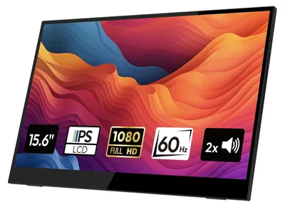 Immagine prodotto di Schermo touchscreen portatile da 15,6 pollici con USB-C e HDMI