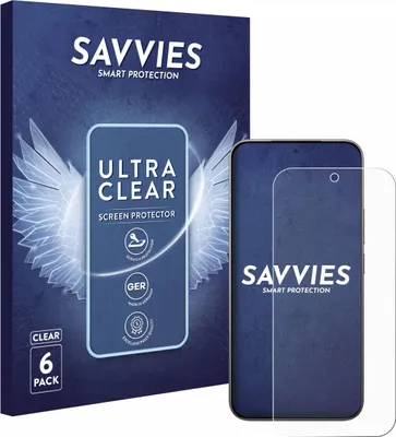 Produktbild von 6x Für Xiaomi 17 Schutzfolie Savvies Displayschutz Display Schutz Folie Klar Transparent