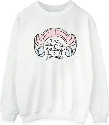 Produktbild von Star Wars - "Future Of The Galaxy" Sweatshirt für Herren BI46011 (L) (Weiß)