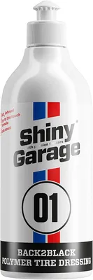 Produktbild von Shiny Garage Polymeres Mittel zur Reifenpflege Auto “Back2Black” 500 ml - Polymer Tire Dressing - Autoreifen Cleaning - Motorrad und Auto Zubehör für Reifenglanz
