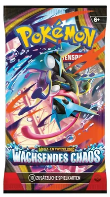 Produktbild von Pokémon Sammelkarten|Pokémon|Amigo Pokémon-Sammelkartenspiel: Boosterpack Mega-Entwicklung - Wachsendes Chaos