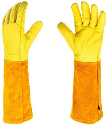 Produktbild von Dornenresistente Gartenhandschuhe für Damen, lange Gartenhandschuhe, Rosenschneidehandschuhe für Damen