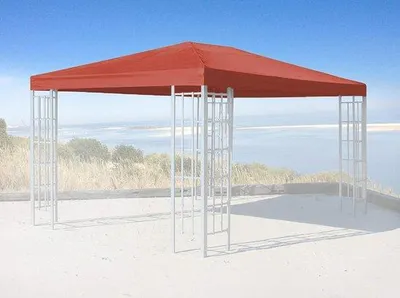 Produktbild von Famanu Pavillon-Dach Terracotta 3x4m - Polyester mit PVC-Beschichtung