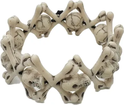 Produktbild von Rubies dehnbares Schädelknochenarmband für Faschings- und Karnevalskostüme