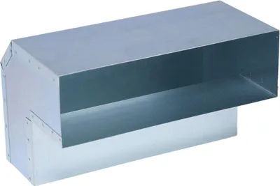 Produktbild von Flachkanal Übergang Wand-Boden 90°, 300 x 90 mm