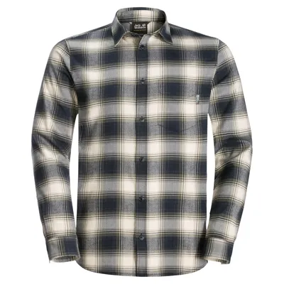 Produktbild von Wanderweg Shirt Men Größe M  Farbe night blue checks