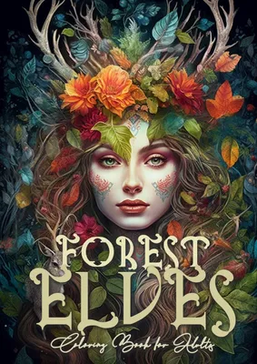 Produktbild von Publishing, M: Forest Elves Coloring Book for Adults