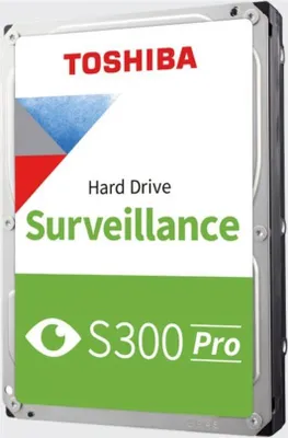 Obrázok produktu pre Toshiba S300 Pro Surveillance, 4 TB, 7200 ot/min, 512 MB, 3.5", Serial ATA III