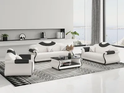 Produktbild von Sofagarnitur 3+2+1 Sitzer Wohnlandschaft Sofa Couch Polster Garnitur Sofas 3tlg.
