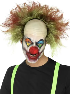 Produktbild von Bad Hair Horrorclown - Kostüm Perücke für Fasching