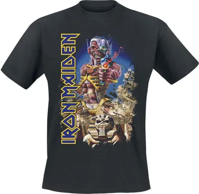 Produktbild von Iron Maiden T-Shirt Herren Somewhere schwarz S